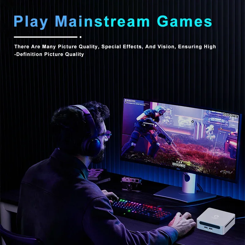 GenMachine nuevo AMD Ryzen 7 5800U Windows 11 MINI PC DDR4 16/32GB 256/512GB SSD WIFI6 RTL8852, BT5.2 ordenador de juegos de escritorio - imagen 4