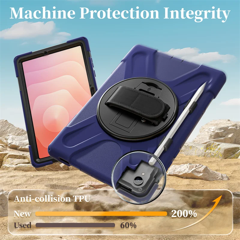 Funda de tableta a prueba de golpes para Samsung Galaxy Tab S11 S10 Lite S9 FE 10,9 S8 S7 11 Plus 12,4 pulgadas Ultra 14,6 pulgadas Funda Coque - imagen 5