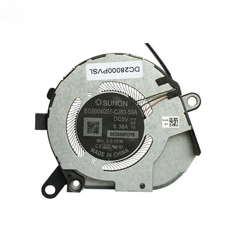 Ventilador enfriador de refrigeración de repuesto para portátil para Dell Latitude 7310 7410 ventilador EG50040S1-CJ80-S9A EG50040S1-CJ90-S9A - imagen 3