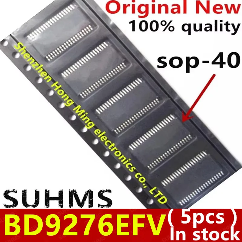 Chipset BD9276EFV BD9276EFV-GE2 BD9276, TSSOP-40, 100% nuevo, 5 unidades