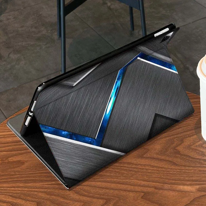 Impresión de arte metálico para Xiaomi Redmi Mi Pad 2 4 5 6 6s 7 8 11 12,5 12,4 11,2 8,7 SE Pro Plus Max funda para tableta - imagen 2