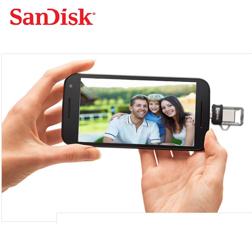 Original Sandisk teléfono extremadamente alta velocidad 150 MB/S Dual OTG USB 3,0 Pen Flash Drive 64GB 128GB 32GB 16gb 256GB ordenador genuino - imagen 5