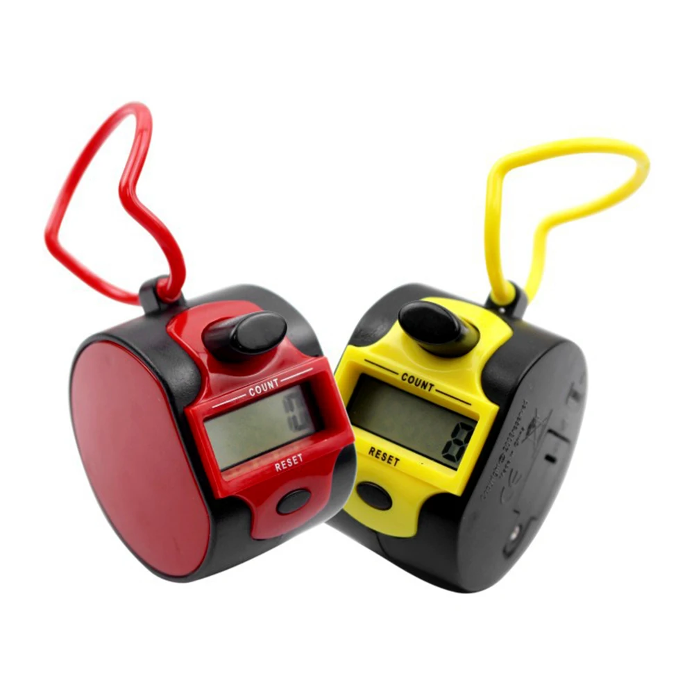 Contador de cuentas Digital de mano, herramienta de conteo deportivo electrónico LCD, Clicker de Palma Manual mecánico, 5 - imagen 5
