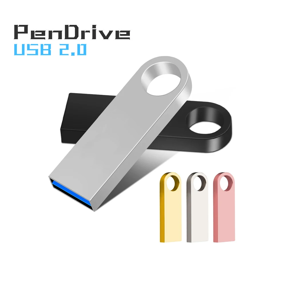 Unidad flash USB 128Gb Pendrive 128Gb Memory Stick 32Gb 4Gb Metal 64Gb Pen Drive 8Gb Usb Stick 16Gb