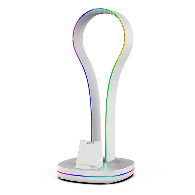 Base de carga IPEGA para consola portátil PS Portal con soporte para auriculares, modo de carga magnético y panel táctil de luz RGB PG-P5P23 - imagen 4