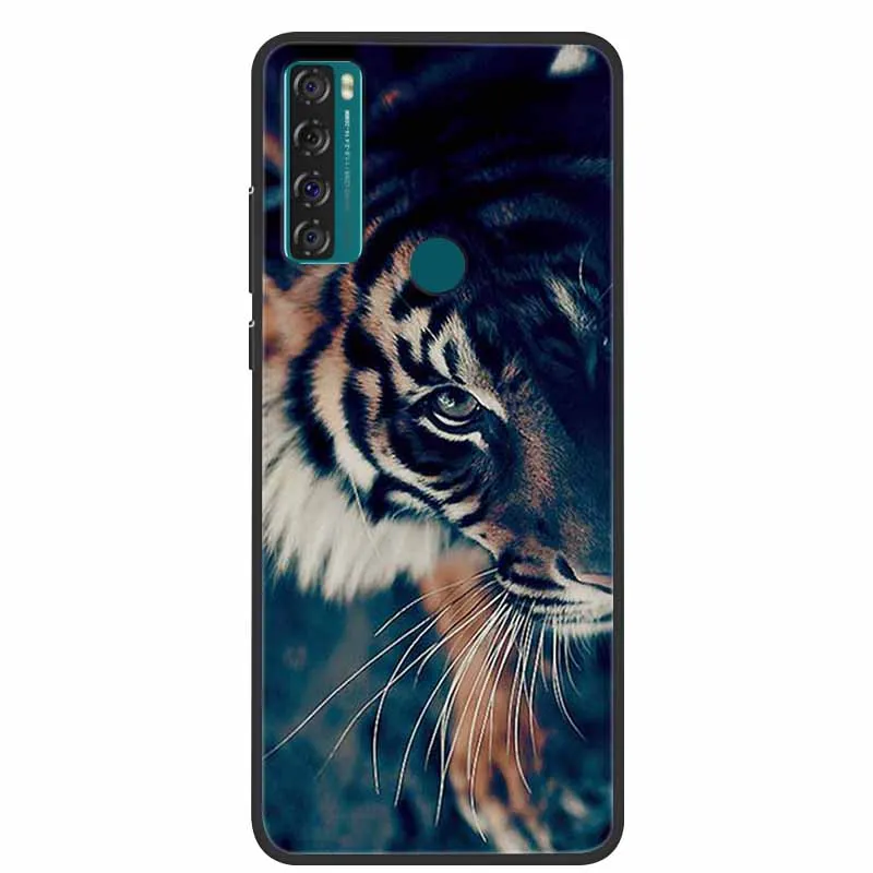 Protector de parachoques para TCL 20 SE, funda trasera de silicona suave, TCL20SE, TCL 20 SE, T671H, T671F - imagen 5