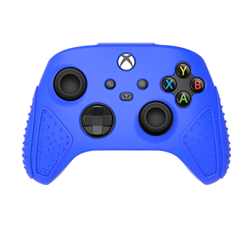 Piel protectora antideslizante de goma suave para controlador XBox Series X S Core, funda protectora de silicona, accesorios de juego - imagen 5
