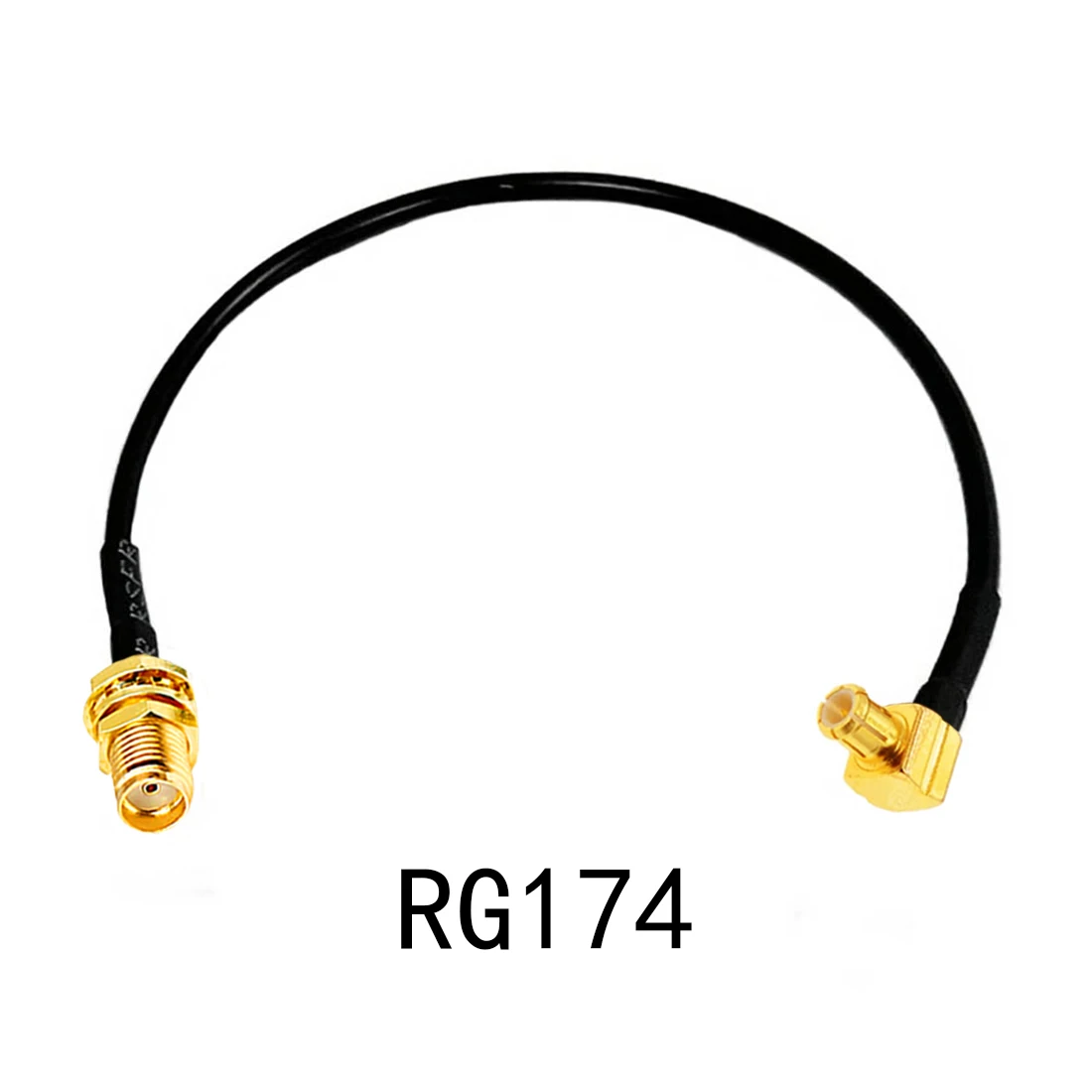 Mamparo hembra SMA a montaje de Cable RF de ángulo recto macho MCX RG174 RG178 RG316 10cm/30cm/50cm para módem inalámbrico - imagen 5