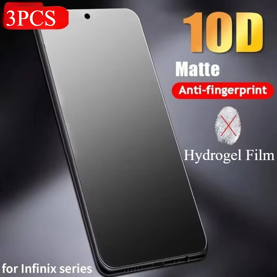 Película de hidrogel mate para Infinix Note 50 GT 20 10 Pro Protector de pantalla Infinix Hot 40 40i 30i 30 Smart 8 Pro 7 6 Smart 9 HD - imagen 2