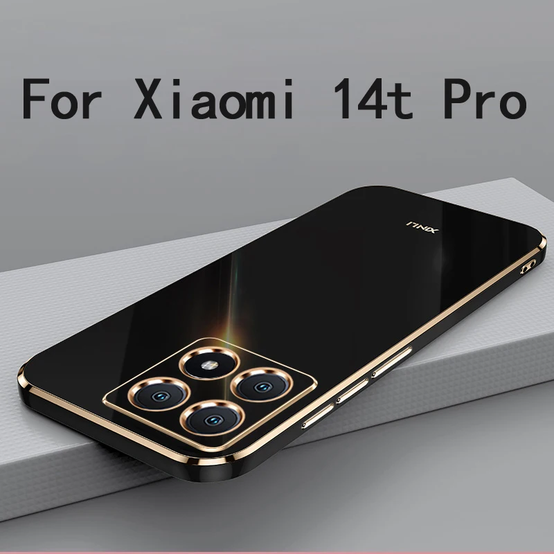 Funda para Xiaomi 14t Pro, funda protectora de cámara antihuellas de TPU suave de alta calidad para Xiaomi mi 14t Pro - imagen 2