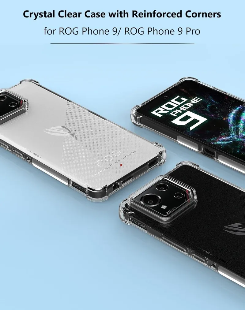 Funda para Asus ROG Phone 9 8 7 6 Pro, funda protectora de cuatro esquinas a prueba de golpes, Fundas - imagen 2