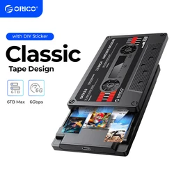 ORICO Carcasa Externa USB-C para Disco Duro SATA de 2,5 Pulgadas