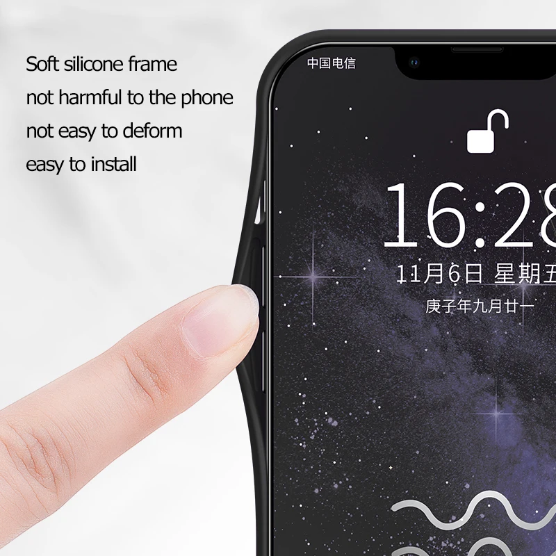 Funda de teléfono de vidrio templado para OPPO, protector de lujo para parejas, para Realme, Q5, Q3, Q2 Pro, Carnaval, Q3i, Q3S, Q3T, Q2i, Q, Q5Pro, Q3Pro, 5G - imagen 4