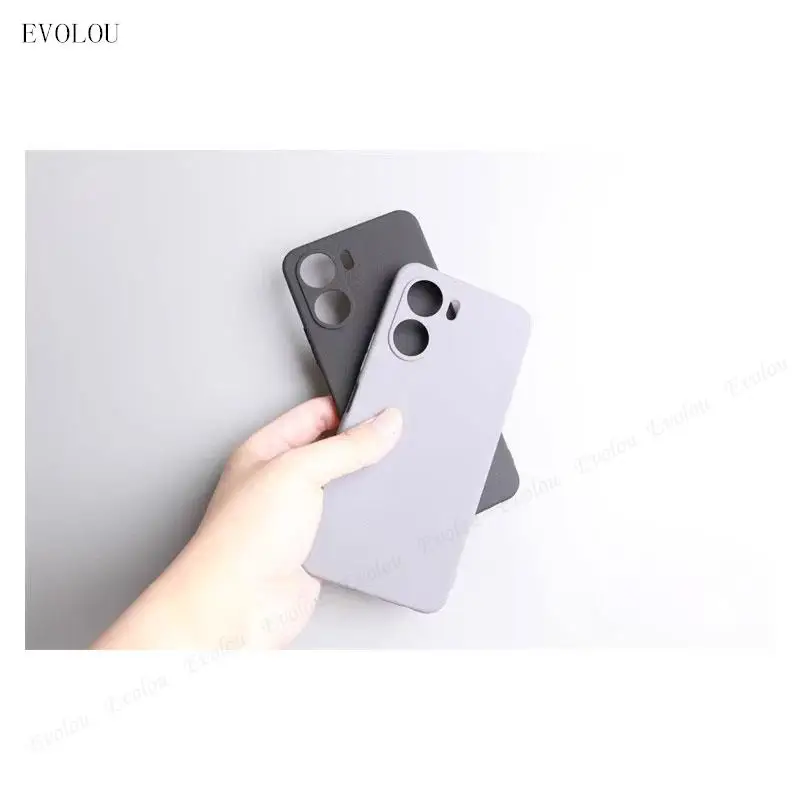 Funda trasera de silicona con piedra arenisca para Redmi, carcasa suave a prueba de golpes para POCO C65 C 65, Redmi 13C, 12 C, A1, A2 Plus, mate, TPU - imagen 5