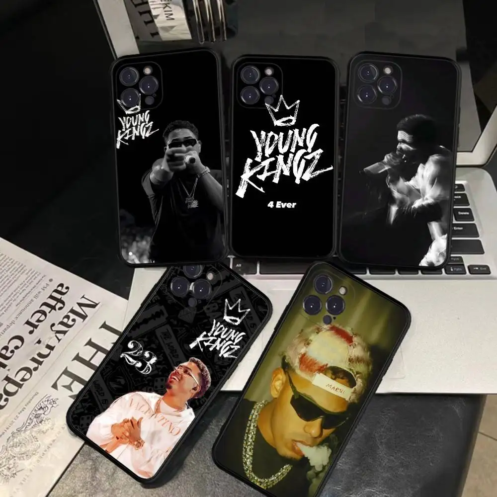 Myke Towers rapero funda de teléfono para iPhone 16 15 14 13 12 Mini 11 Pro XS Max X XR SE 6 7 8 Plus funda de silicona suave - imagen 4