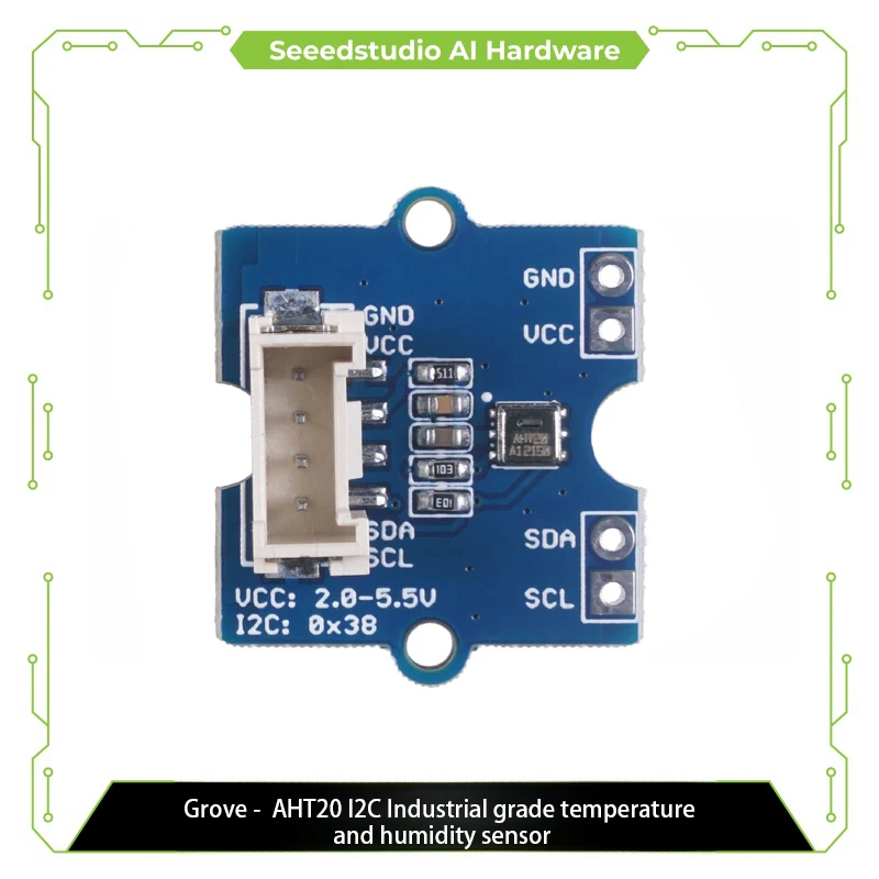 Grove - Sensor de temperatura y humedad de grado industrial AHT20 I2C