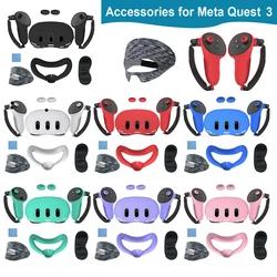 Funda Silicona Meta Quest 3 - Protector VR Antigolpes