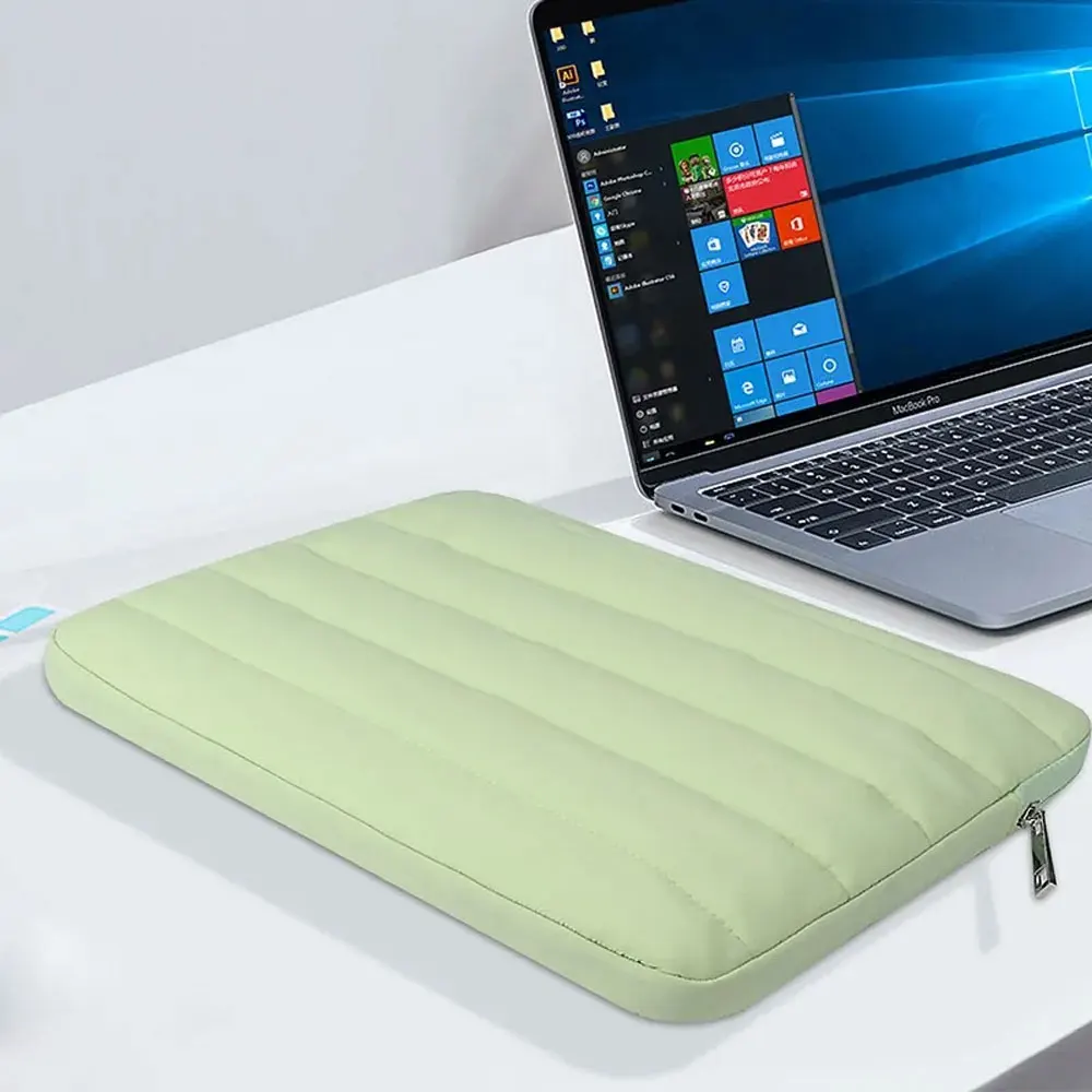 Bolsa hinchada para ordenador portátil de 9 a 13 pulgadas, funda impermeable para Macbook 14,2 Air Pro, tableta, bolso de mano para viaje - imagen 5