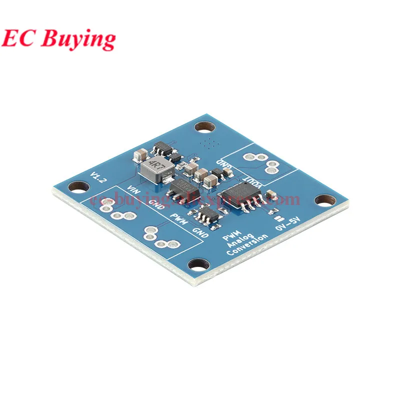 Convertidor de frecuencia de voltaje de 22Hz-20kHz a 0-5V/0-10V, placa de conversión de señal analógica Digital, módulo de señal a voltaje 0-100% PWM - imagen 3