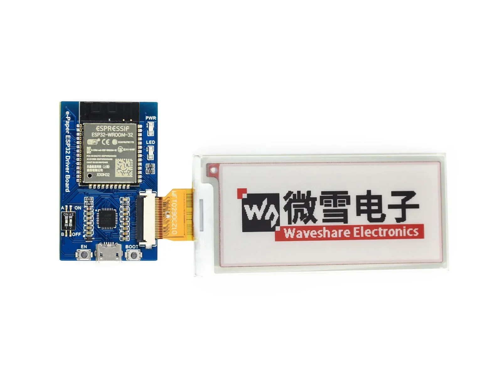 Placa controladora universal de papel electrónico con WiFi/Bluetooth SoC ESP32 integrada compatible con varios paneles crudos de papel electrónico Waveshare SPI. - imagen 5