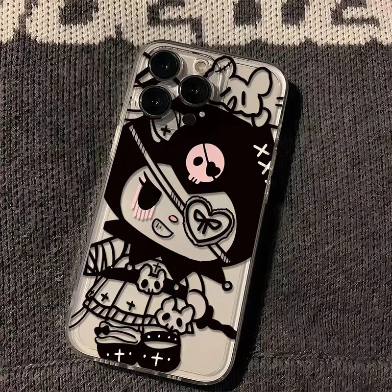 Funda de Tpu de dibujos animados de Kuromi Kitty para Realme C53 C55 C33 C21 C25 C21Y C25Y C35 C67 C20 C51 C12 C15 C20 C30 C31 12 Pro Note 50 - imagen 5