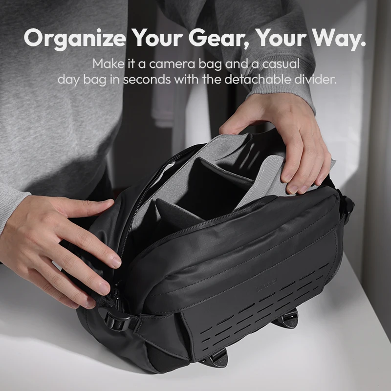 Ulanzi AB02 Bolsa Bandolera para Cámara y Smartphone – Resistente - imagen 4
