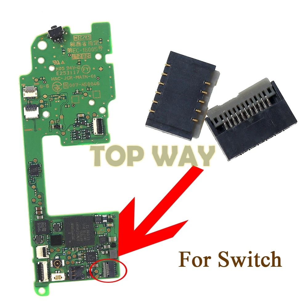 Enchufe de riel deslizante para Nintendo Switch, mango de Host, enchufe de riel deslizante, puerto de 11 pines, accesorios de juego, 1 ud. - imagen 5