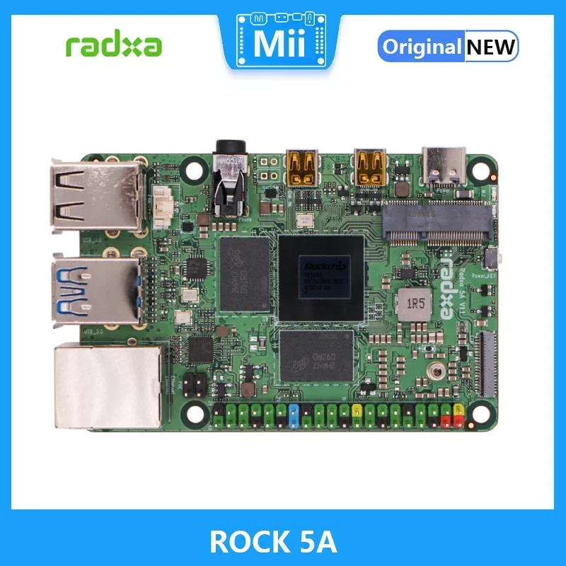 RADXA ROCK 5A RK3588S, alto rendimiento, 8 núcleos 64 bits - imagen 4
