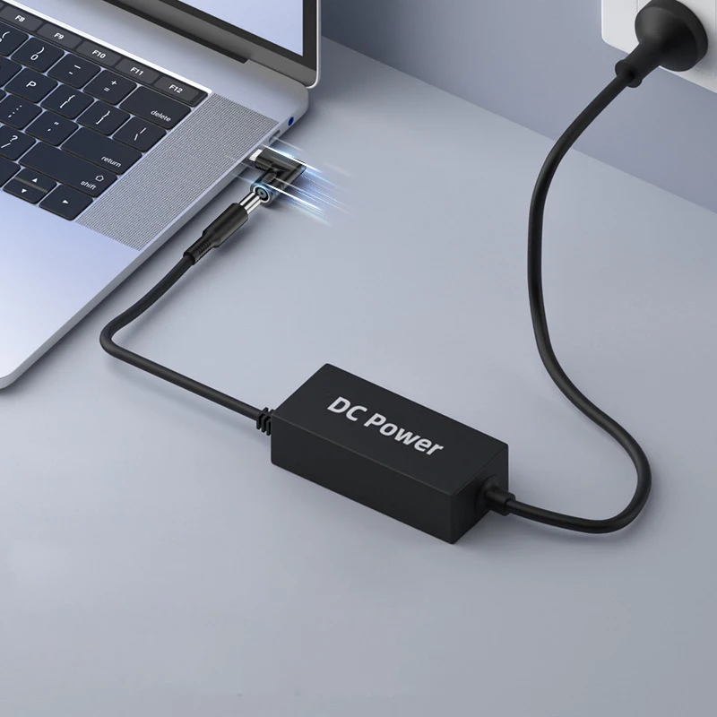 RGEEK 65W DC USB tipo C hembra a DC adaptador macho para Lenovo Thinkpad USB-C Cable de carga rápida convertidor enchufe cuadrado PD - imagen 2