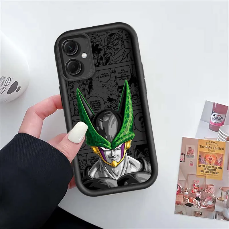 D-Dragon Ball Anime Art Cover para Redmi Note 14 13 12 11 13R 12R 12T 11T Pro Plus Eye Ladder funda de teléfono - imagen 3