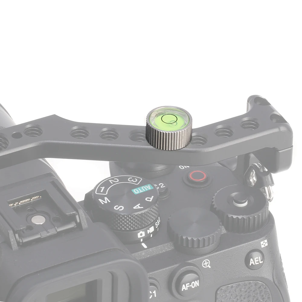 FOTGA 1/4, nivelador de acero inoxidable, medidor de equilibrio para cámara, trípode, nivelador de niveles de cámara, trípode, accesorios de fotografía - imagen 4