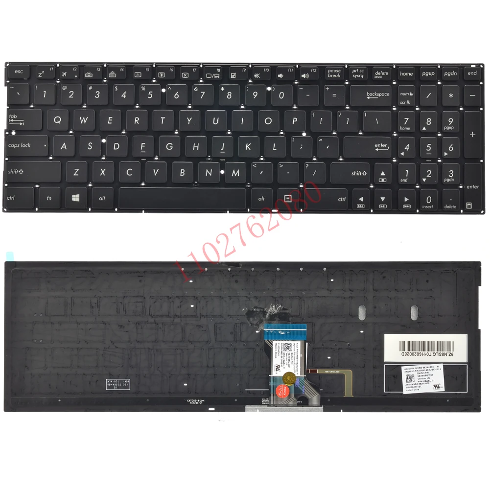 Teclado Retroiluminado ASUS Portátil - Compatible Q502 Q552 Q553