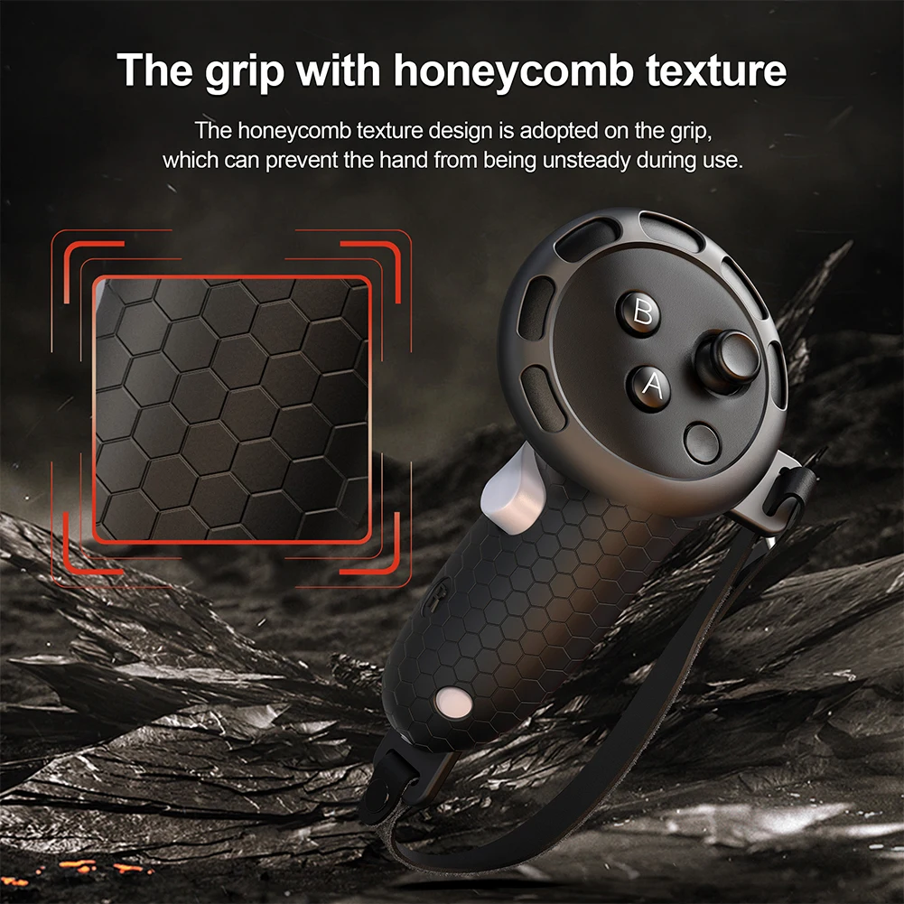 VR Protective Cover For Meta Quest 3S/Quest 3 Silicone Cover Controller Protector Controllers Protector Controller Grip Cover - imagen 3