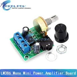 Mini Amplificador Audio LM386 Mono Potencia Ajustable