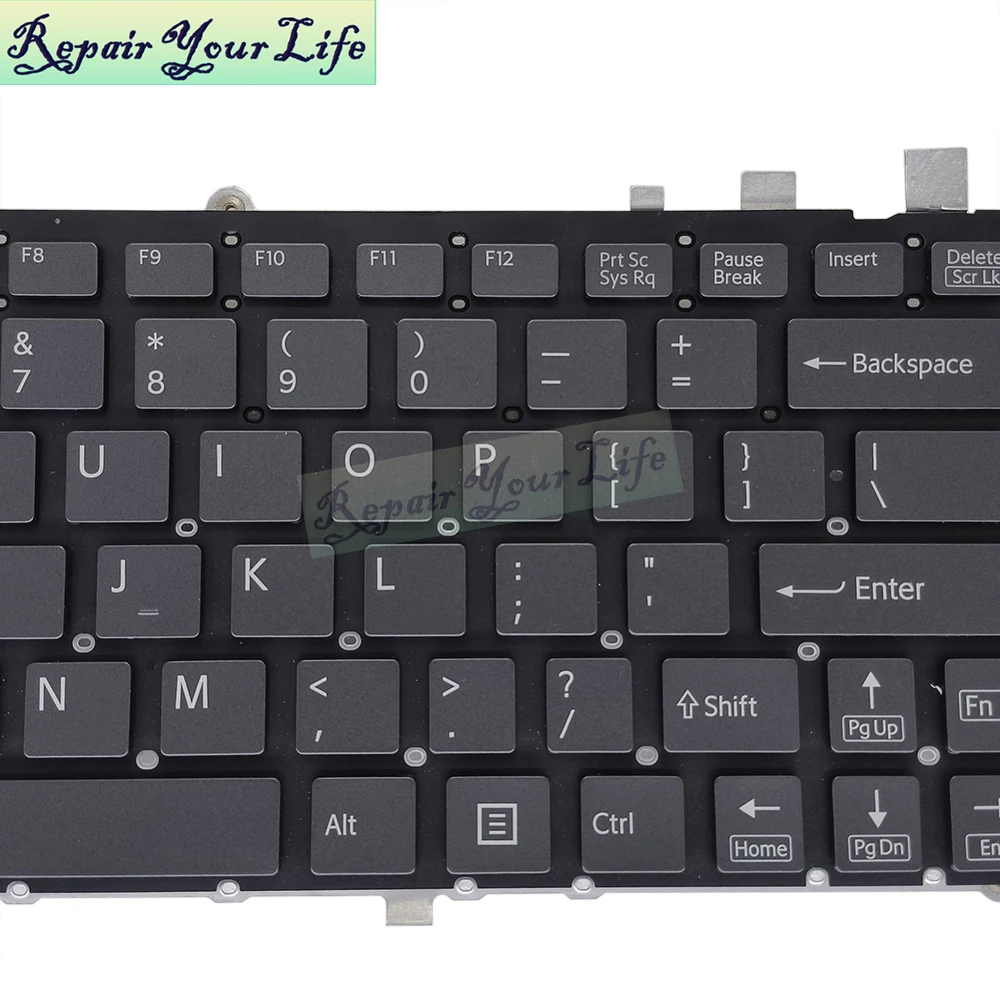Teclado retroiluminado inglés para Sony Vaio DUO 13, SVD13, SVD132, SVD132A1ET, SVD13215PXB, SVD132A14L, 149245411US, 149244611US, nuevo - imagen 2