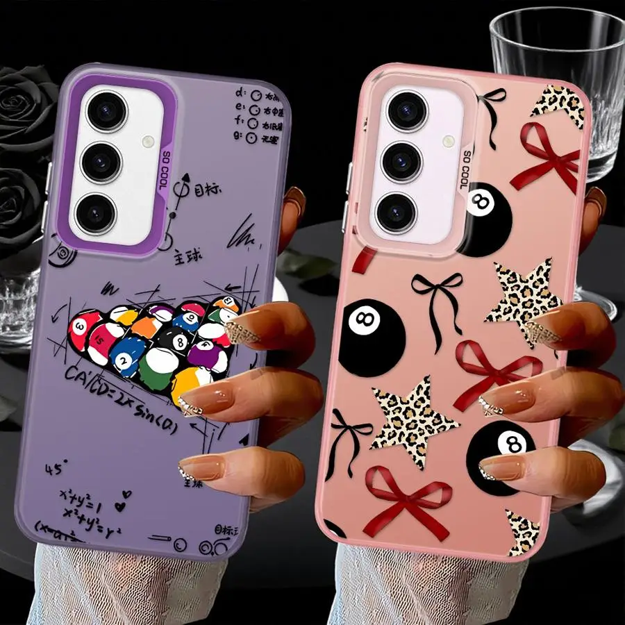 Funda trasera de teléfono para Xiaomi Poco X5 X3 NFC X3 Pro F4 C50 C51 F3 GT con estampado de leopardo y lazo de estrella