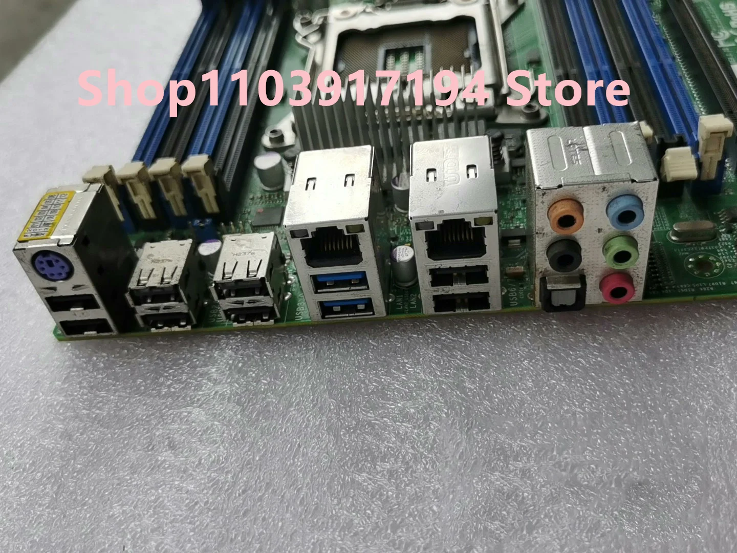 Para SUPERMICRO X9SRA placa base de servidor de 2011 pines x79 placa base de estación de trabajo - imagen 4