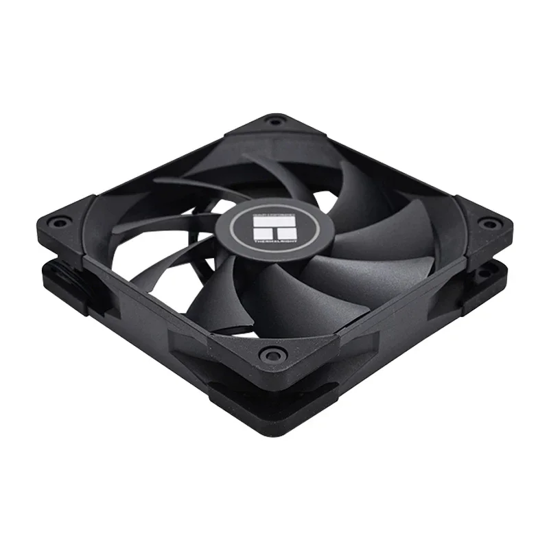 Thermalright 120mm PWM ventiladores de refrigeración de caja de PC 12cm, radiador enfriador de CPU 1500RM sistema de disipación de calor refrigerado por aire negro/blancoTL-C12 - imagen 4