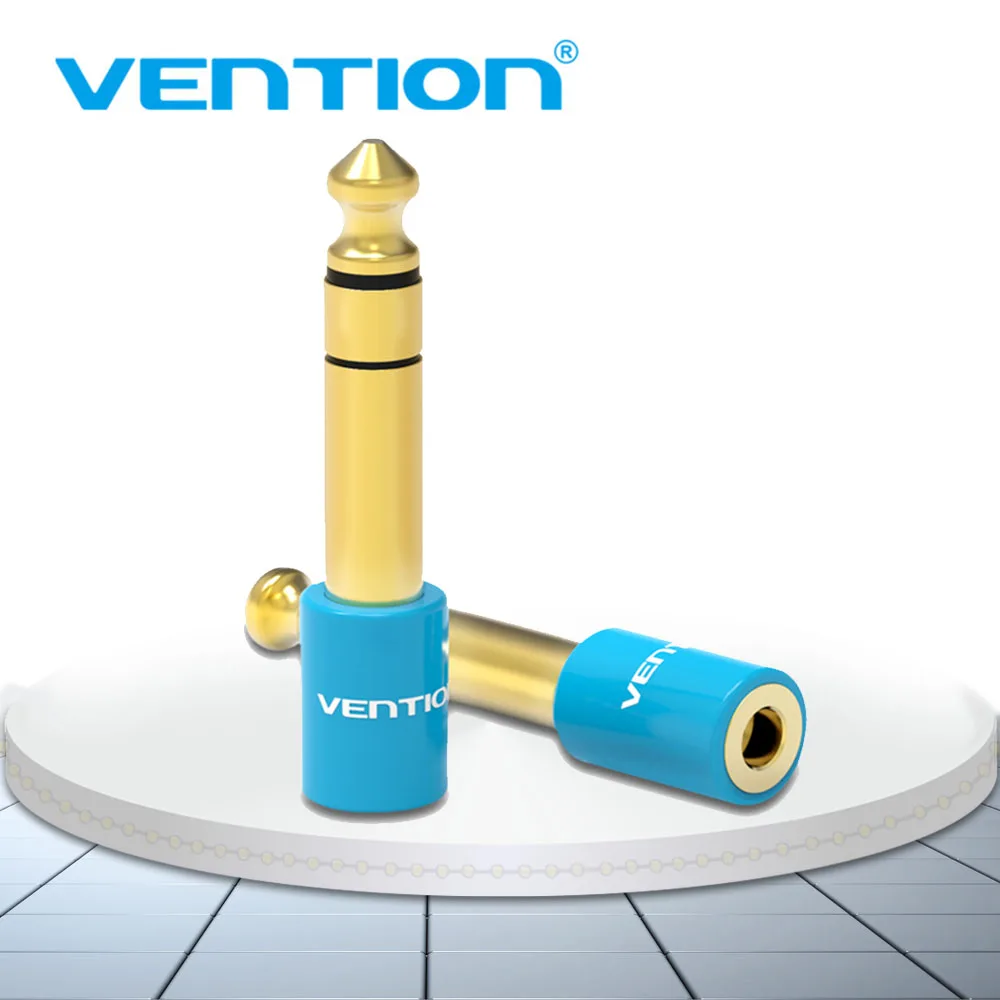 Vention Guitar adaptador audio 6.35mm macho a 3.5mm hembra
