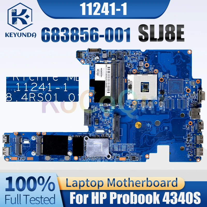 11241-1 para placa base de portátil HP Probook 4340S 683856 -001 Placa base para portátil SLJ8E - imagen 2