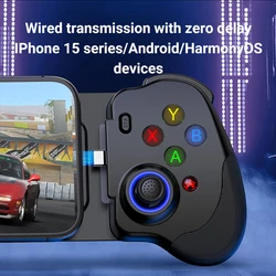 Joystick Portátil USB-C Sensor Hall para Gaming y Streaming – Compatible Android iOS Nuvio