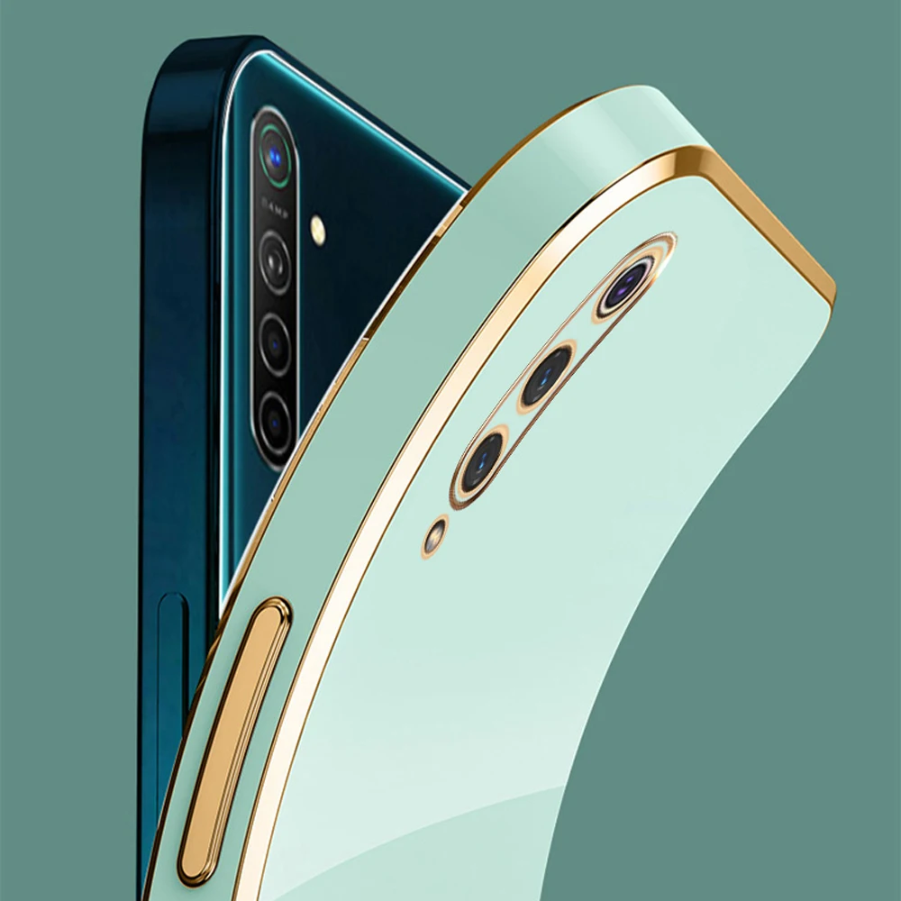 Para Xiaomi Mi 9 funda de lujo chapada cuadrada Xiaomi 9 Pro funda de teléfono Mi 9 Pro mi9 Pro a prueba de golpes funda trasera de silicona suave Fundas - imagen 4