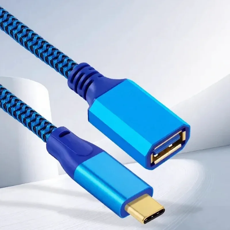 Cable OTG tipo C USB C macho a USB 3,0 hembra Adaptador Thunderbolt3 a USB Compatible con Galaxy S24/S23/S22/S21 - imagen 2