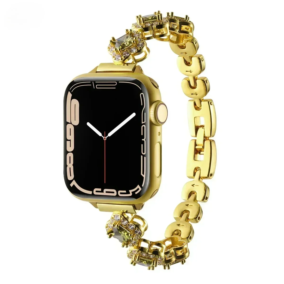 Watch Band For Apple Watch 42/44/45/46/49mm 40/41mm Metal Fashion Watch Strap For Watch Ultra3/2 SE3/4/5/6 Series 11/10/9/8/7/6 - imagen 4