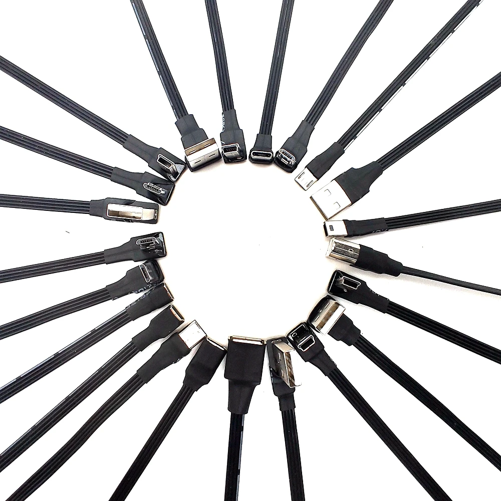 Cable adaptador de corriente de 10CM/30cm, USB 2,0 A hembra macho de 4 pines, conector de extensión de cable de carga DIY - imagen 4