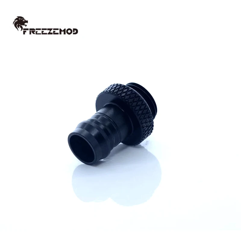 FREEZEMOD-manguera de enfriamiento para PC, accesorio para tubo Flexible de 10x13mm, Pagoda retorcida a mano, negro plateado, HBT-B3L - imagen 4