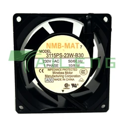 NMB-MAT 3115PS-23W-B30 – Ventilador AC 230 V de 80 mm de aluminio