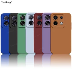 Poco X6 Pro 5G Funda Silicona Líquida con Protección de Cámara