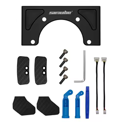 Adaptador de módulo de paleta magnética para Fanatec McLaren GT3 V2 Simube de fibra de carbono y aleación de aluminio