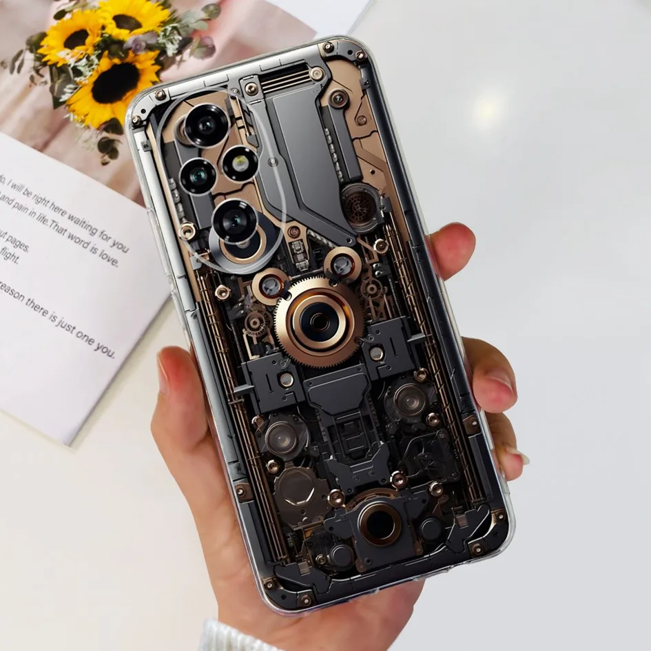 Para Honor 200 5G Funda encantadora mariposa astronauta Funda de teléfono de silicona suave para Honor 200 Pro 5G Funda en Honor200 Pro 2024 parachoques - imagen 3